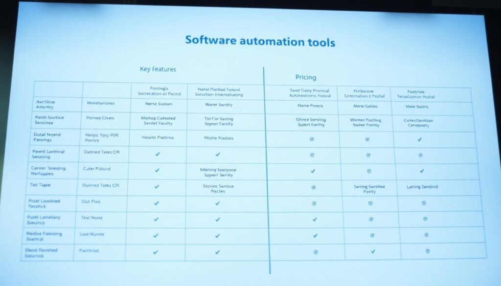 Comparaison des logiciels d'automatisation